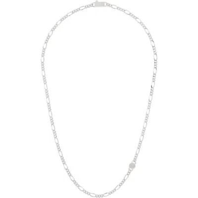 Numbering Silver 5746 Necklace In Metallic