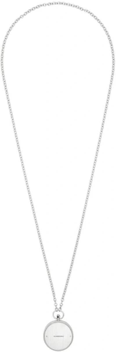 Numbering Silver #7729 Necklace