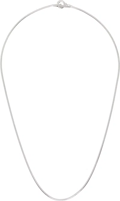 Numbering Silver #8703 Necklace