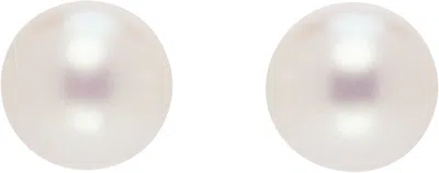 Numbering White #9102 Earrings