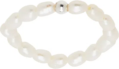 Numbering White #9400 Ring In Silver