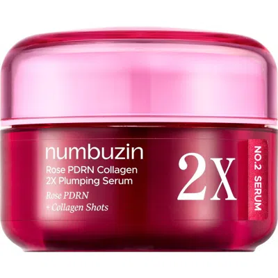 Numbuzin No.2 Rose Pdrn Collagen 2x Plumping Serum In Transparent