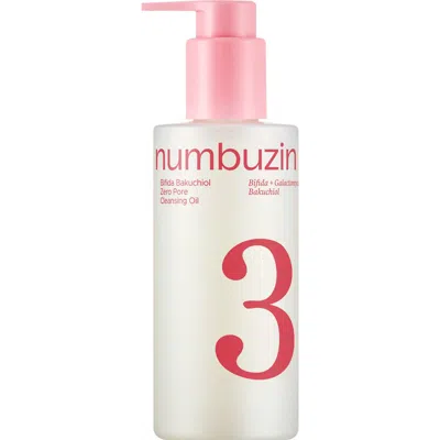 Numbuzin No.3 Bifida Bakuchiol Zero Pore Cleansing Oil In Transparent