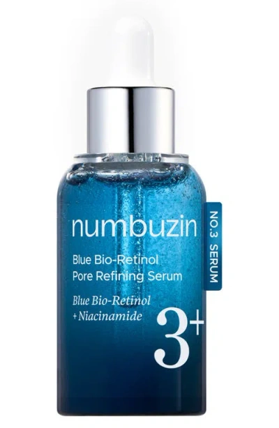 Numbuzin No.3 Blue Bio-retinol Pore Refining Serum In Transparent