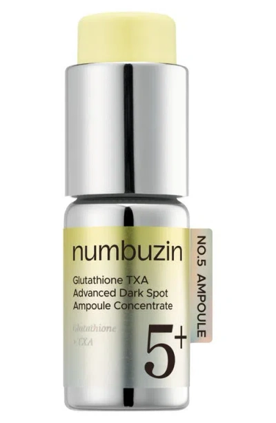 Numbuzin No.5 Glutathione Txa Advanced Dark Spot Ampoule Concentrate In Transparent