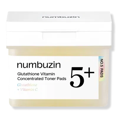 Numbuzin No.5+ Glutathione Vitamin Concentrated Toner Pads