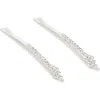 Nume Zig Zag Sparkle Hair Pin In Silver