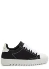 Numeris Atelier Acrylic Black Nubuck Sneakers In Black