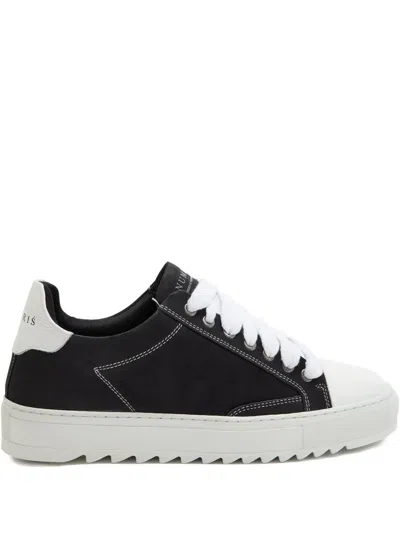 NUMERIS ATELIER CONTRAST STITCHING SNEAKERS