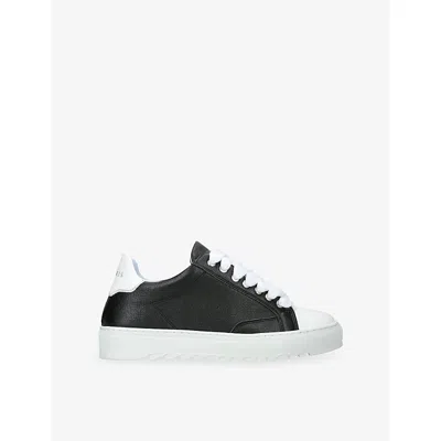 Numeris Mens  Atelier Leather Trainers In Multi