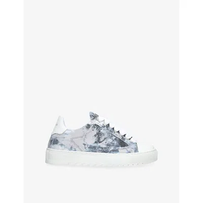 Numeris Mens  Atelier Canvas Trainers In Blue