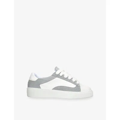 Numeris Mens  Eclipse Suede And Leather Trainers In Multi