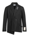 Numero 00 Man Blazer Black Size Xl Wool, Polyester, Elastane