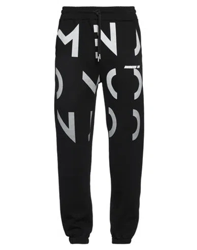 Numero 00 Man Pants Black Size Xl Cotton