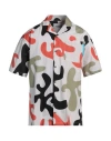 Numero 00 Man Shirt Light Grey Size S Cotton, Polyester In Multi