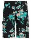 Numero 00 Man Shorts & Bermuda Shorts Black Size M Polyester, Viscose, Acrylic In Black