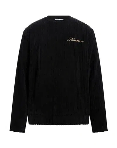 Numero 00 Man Sweatshirt Black Size S Polyester, Cotton, Elastane