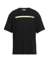 Numero 00 Man T-shirt Black Size Xl Cotton