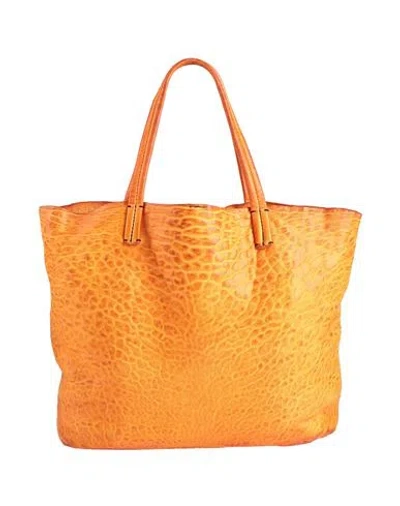 Numero 10 Woman Handbag Orange Size - Lambskin