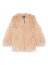 Numerootto Robyn Fur Coat In Neutral