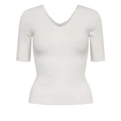 Numph | Ayelet Ss Pullover In White