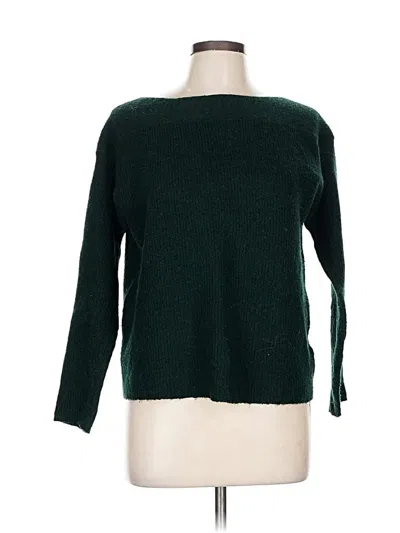 Pre-owned Numph Pullover Sweater In Green