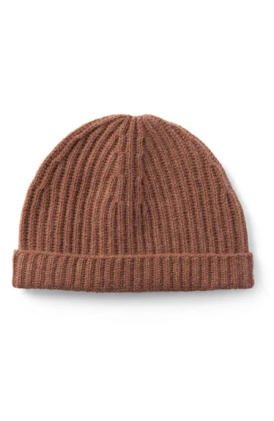 Nuna Kids'  Cashmere Beanie In Brown