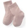 Nuna Cotton Blend Crew Socks In Pink