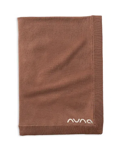 Nuna Cotton Infant Blanket In Brown