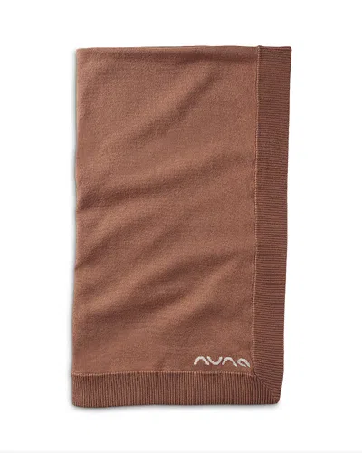 Nuna Cotton Toddler Blanket In Brown