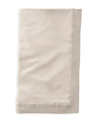 Nuna Cotton Toddler Blanket In Brown