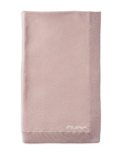 Nuna Cotton Toddler Blanket In Pink