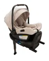 Nuna Pipa Aire Rx Infant Car Seat In Biscotti