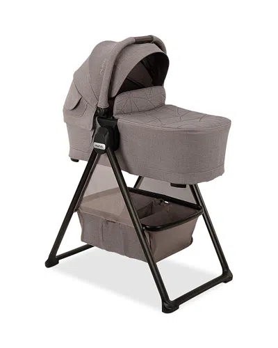 Nuna Swiv & Triv Series Bassinet + Stand In Brown