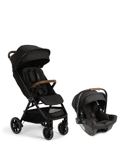 Nuna Trvl Lx Stroller & Pipa Urbn Infant Car Seat Travel System In Black