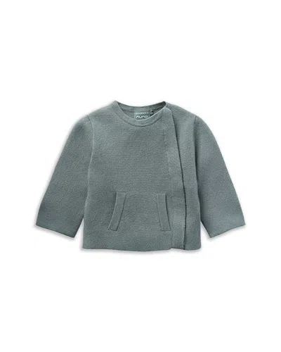 Nuna Unisex Cashmere Blend Asymmetric Sweater - Baby, Little Kid In Green