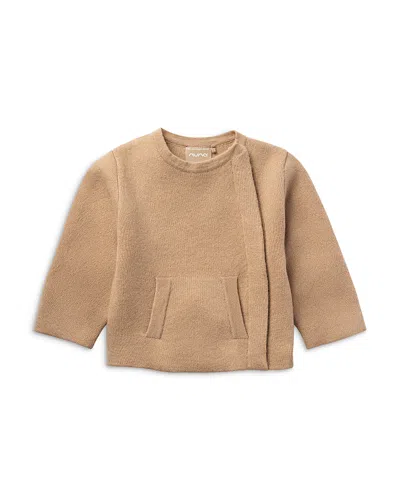 Nuna Unisex Cashmere Blend Asymmetric Sweater - Baby, Little Kid In Neutral
