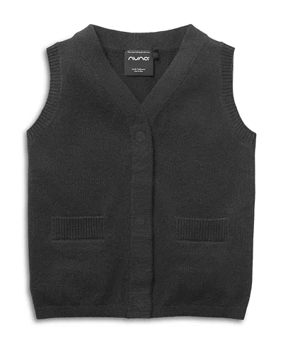 Nuna Unisex Cashmere Vest - Baby, Little Kid In Blue