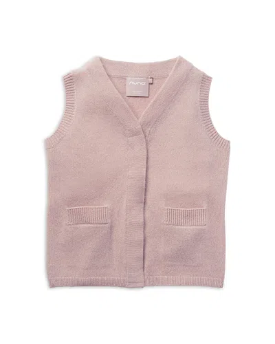 Nuna Unisex Cashmere Vest - Baby, Little Kid In Pink