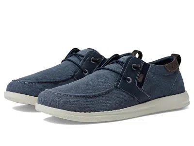 Nunn Bush Brewski Moc Toe Slip-on With Elastic Bungee In Blue