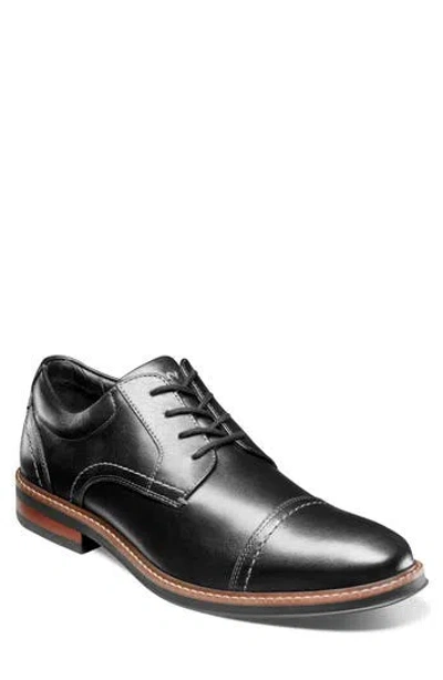 Nunn Bush Calderone Cap Toe Derby In Black