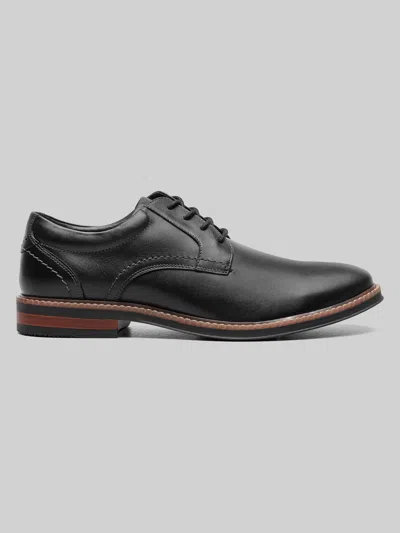 Nunn Bush Calderone Plain Toe Oxfords In Black