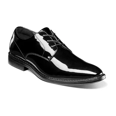 Nunn Bush Centro Formal Flex Mens Closed Toe Oxford Shoes In Black