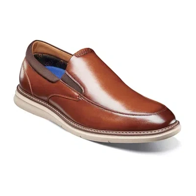 Nunn Bush Chase Moc Mens Moc Closed Toe Slip-on Shoe In Brown