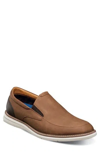 Nunn Bush Chase Moc Toe Loafer In Cognac Multi