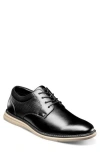 Nunn Bush Chase Plain Toe Derby In Black Multi