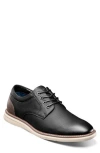 Nunn Bush Chase Plain Toe Derby In Black Multi