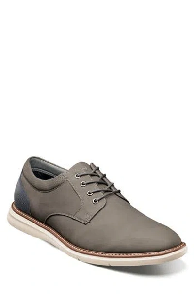 Nunn Bush Chase Plain Toe Derby In Gray