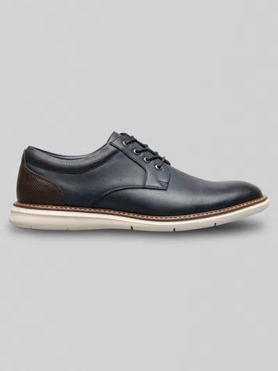 Nunn Bush Chase Plain Toe Oxfords In Black