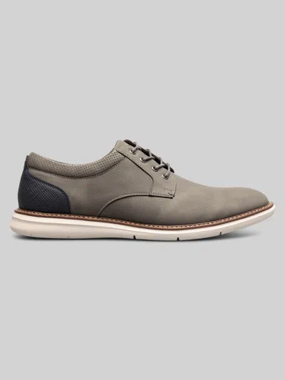 Nunn Bush Chase Plain Toe Oxfords In Gray